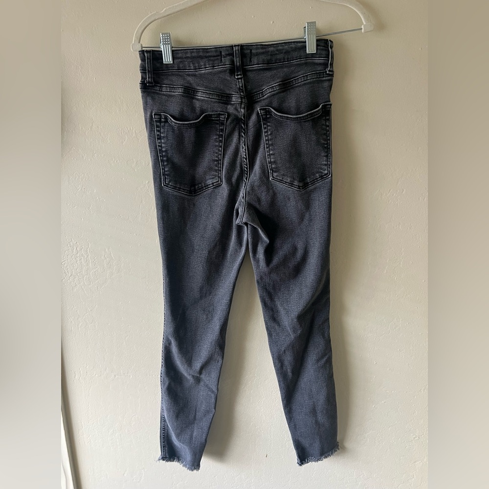 Free People Gray Skinny Jeans size‎ 30 - Picture 5 of 5